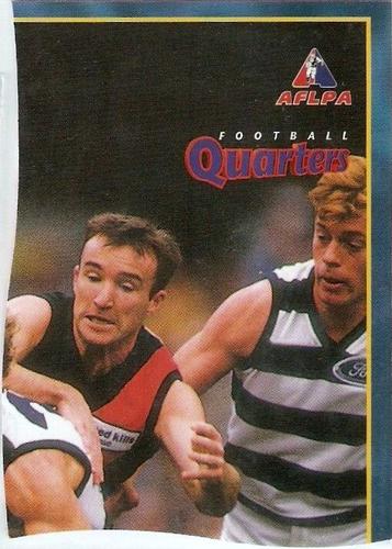 1995 Bewick Enterprises AFLPA Football Quarters #9 Garry Hocking Back